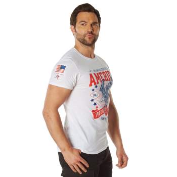 Rothco Freedom & Liberty Patriotic T-Shirt White 18120 18121