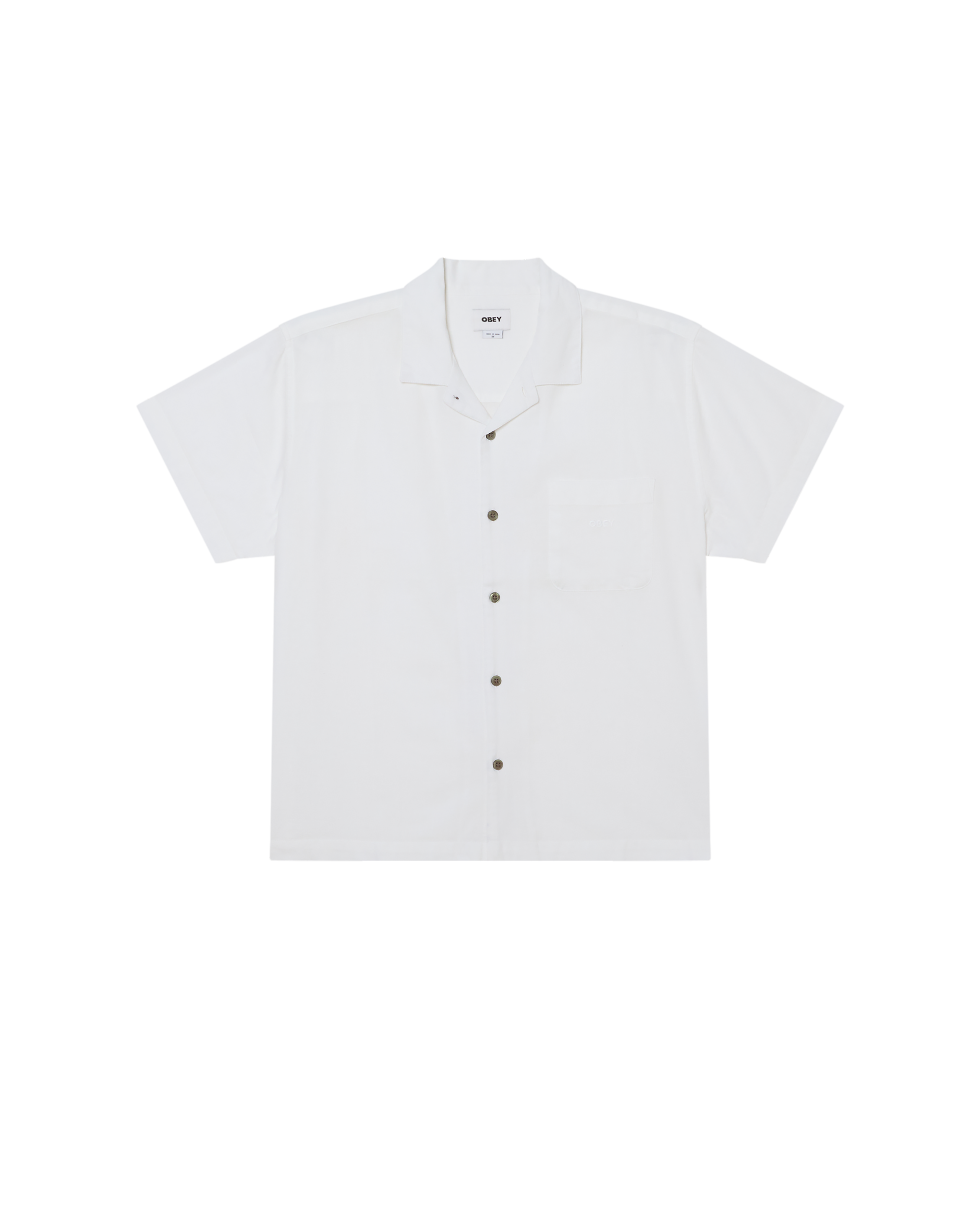 OBEY Men's Jasper Woven White 181210457 WHT