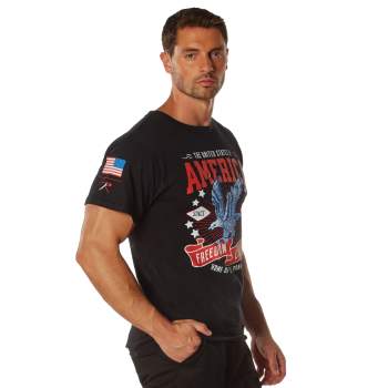 Rothco Freedom & Liberty Patriotic T-Shirt Black 18125 18126
