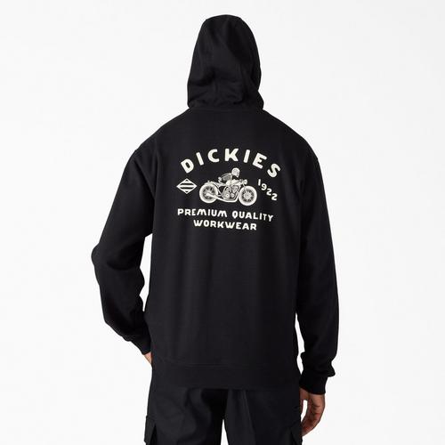 Dickies Men’s Fast Lane Pullover Hoodie Black A87IYBLK