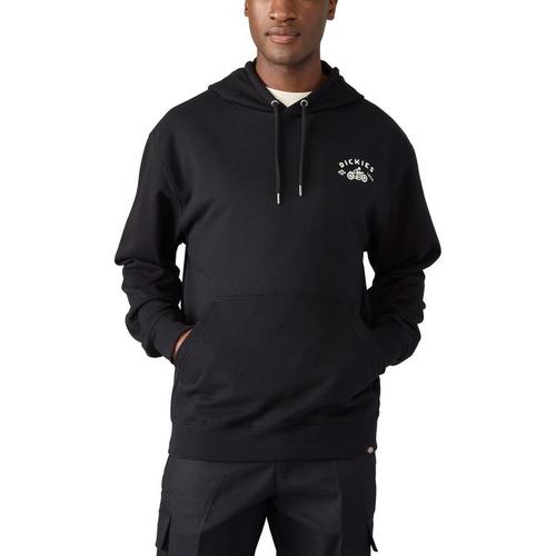 Dickies Men’s Fast Lane Pullover Hoodie Black A87IYBLK