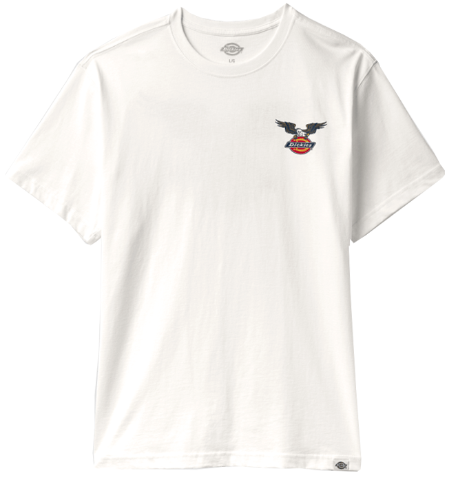Dickies Mens United Graphic T-Shirt Snow White A87I30S2