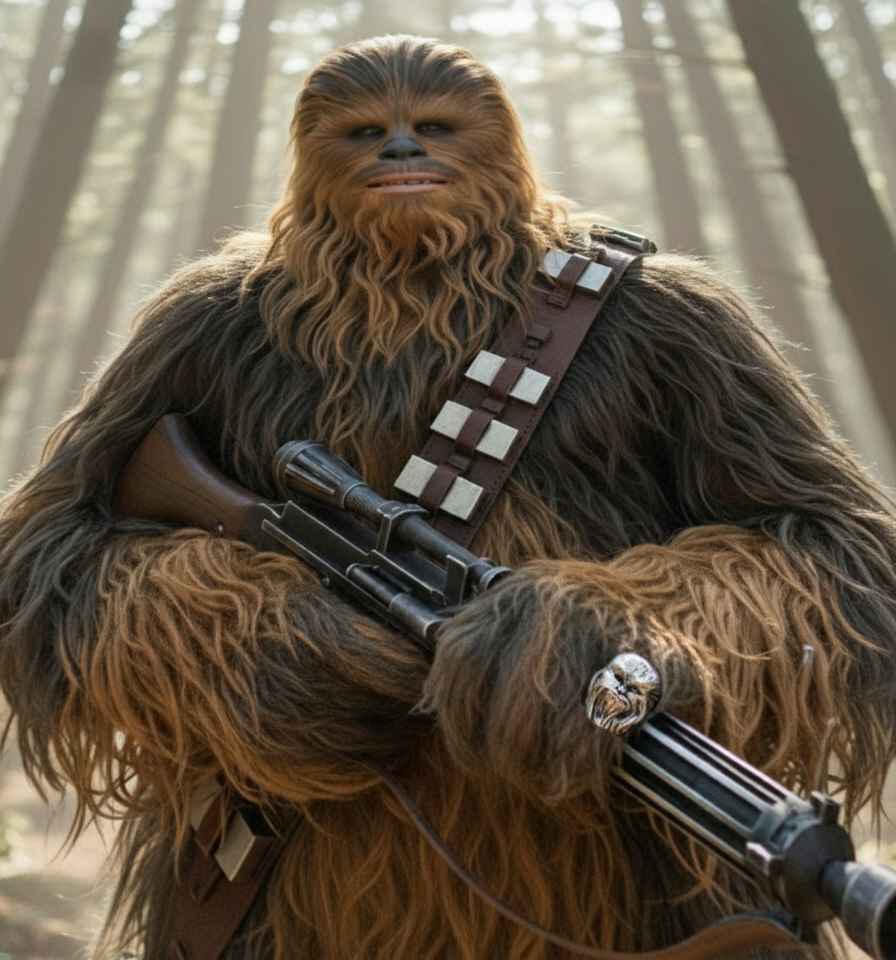 Han Cholo CHEWBACCA RING Silver HCSW13