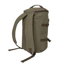 Rothco Convertible Canvas Duffle Backpack 19" Olive Drap/Brown 2515 - APLAZE