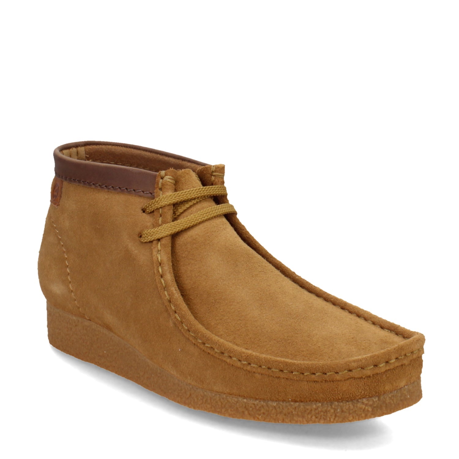 Clarks Men's Shacre Boot Wheat Suede 26164178 - APLAZE