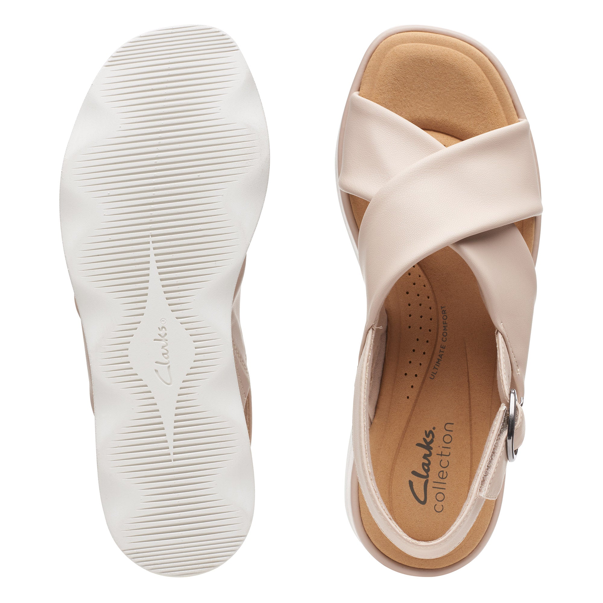 Clarks Women's Clara Cove Sand 26164719 - APLAZE