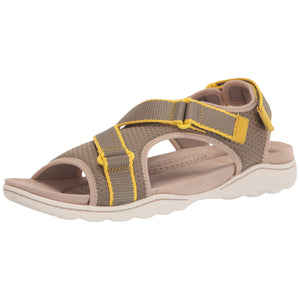 Clarks Women's Amanda Stroll Olive Textile 26165375 - APLAZE