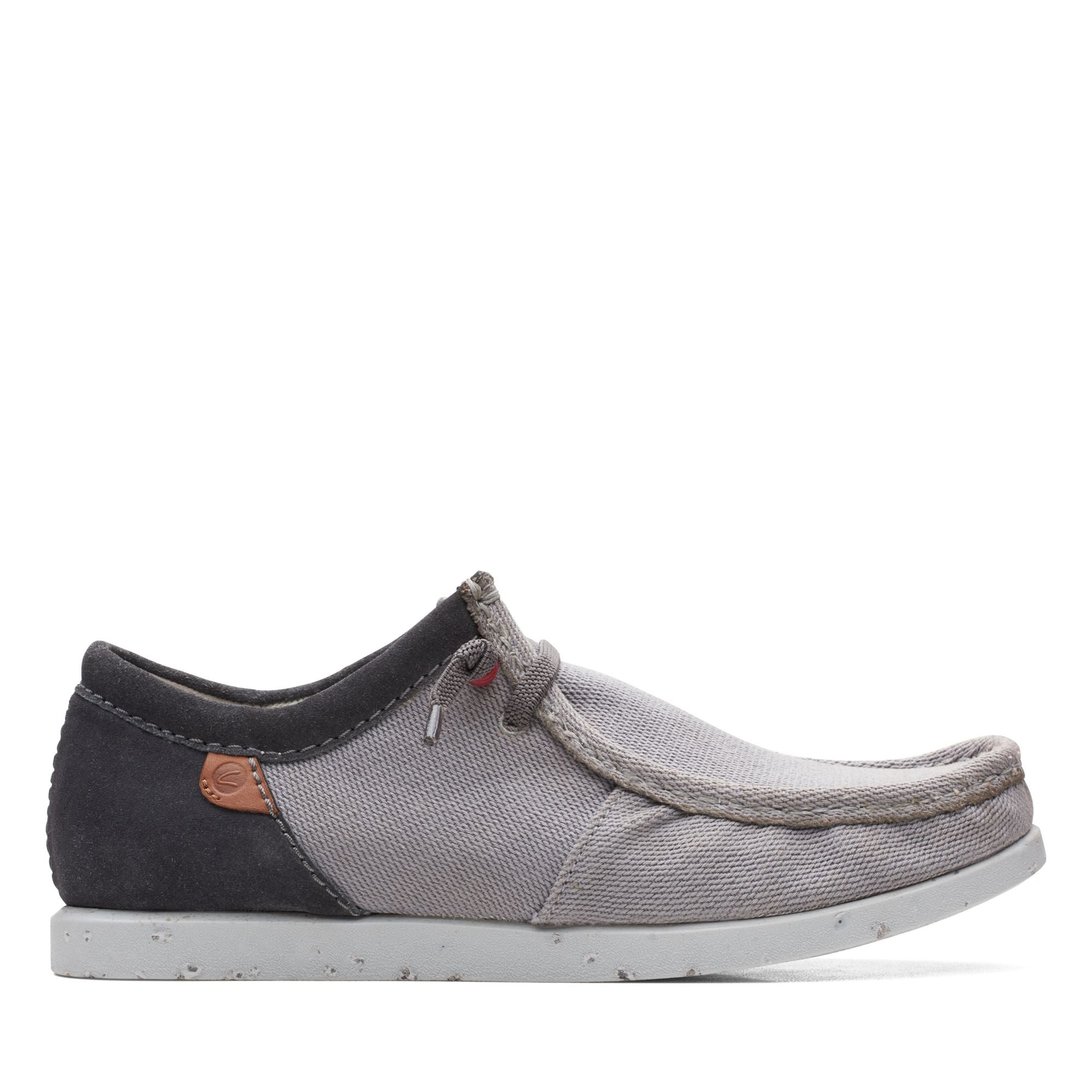 Clarks Men's ShacreLite Moc Grey Combi 26166918 - APLAZE