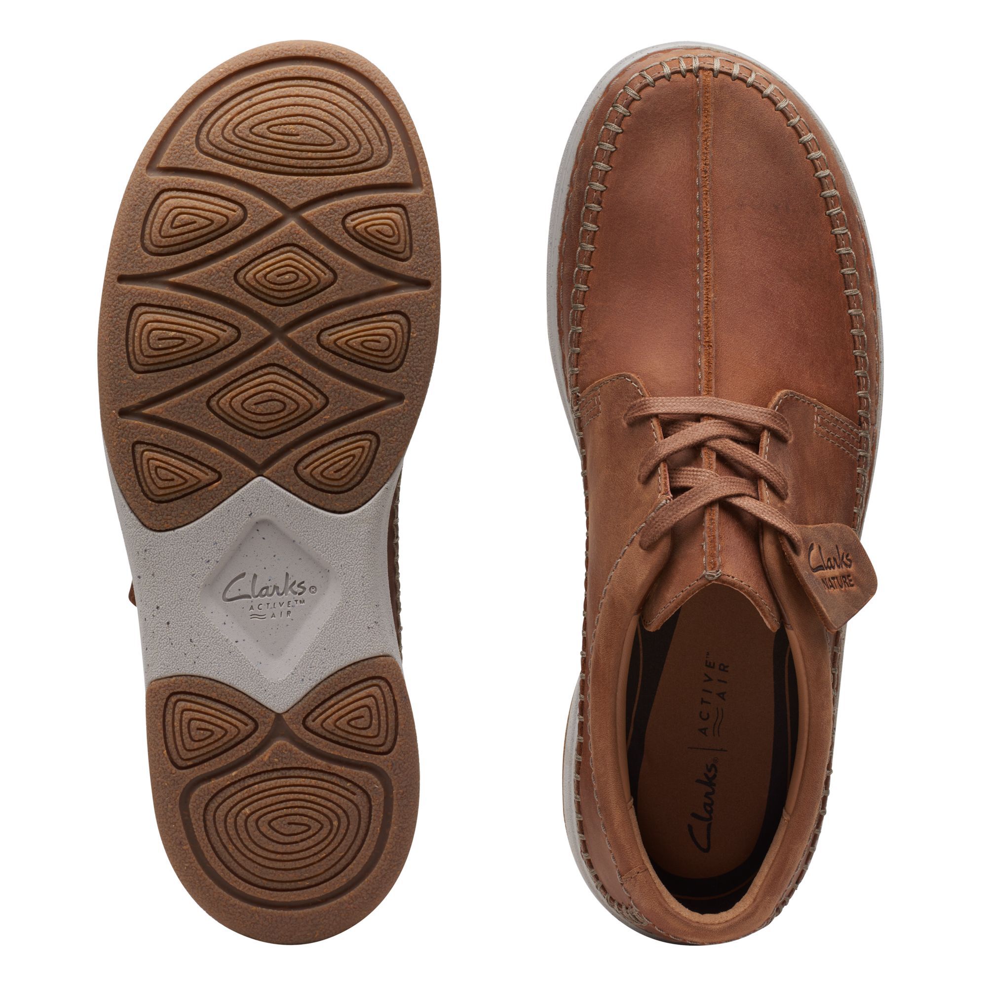 Clarks Men's Nature 5 Tie Beeswax Leather 26168592 - APLAZE
