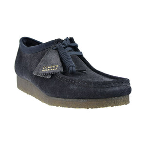Clarks Men's Wallabee Ink Hairy Suede 26168854 - APLAZE