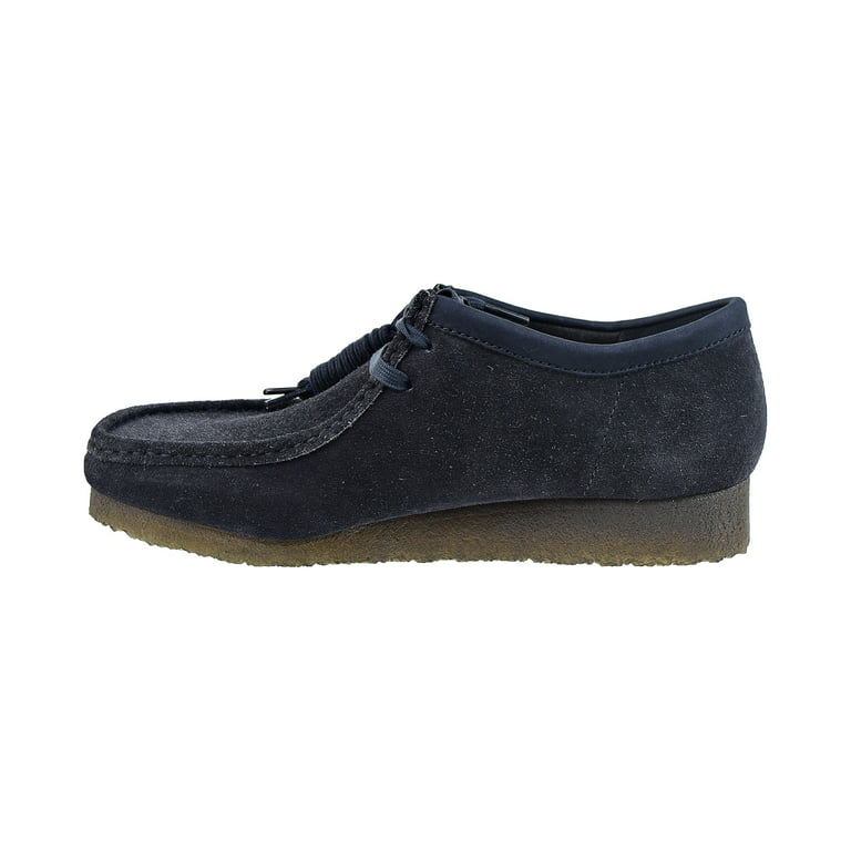 Clarks Men's Wallabee Ink Hairy Suede 26168854 - APLAZE