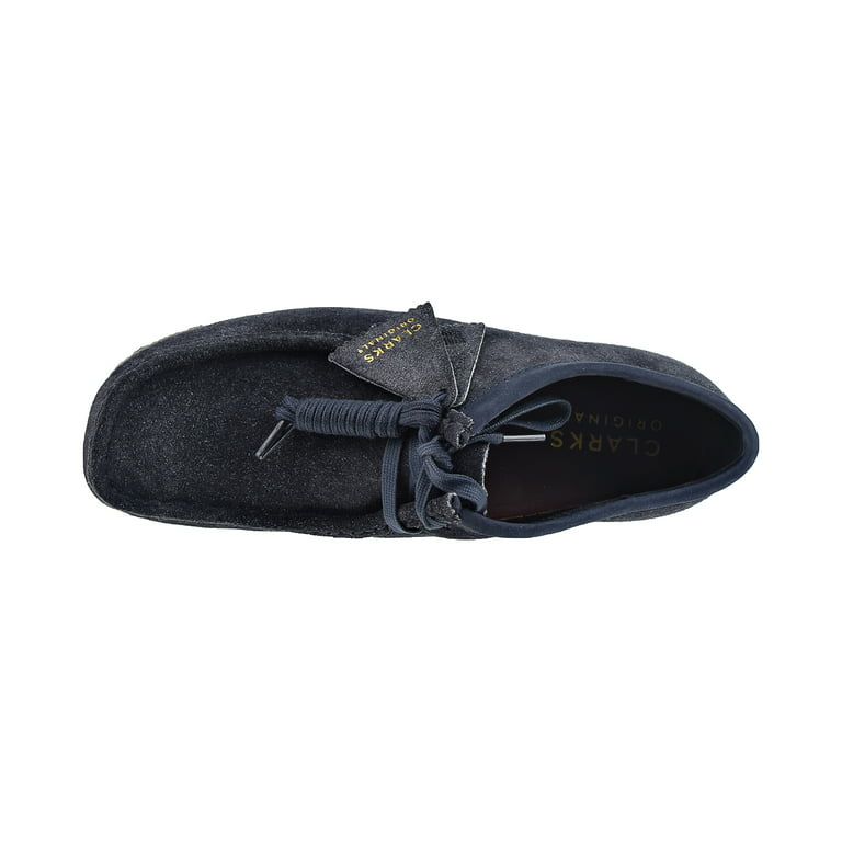 Clarks Men's Wallabee Ink Hairy Suede 26168854 - APLAZE