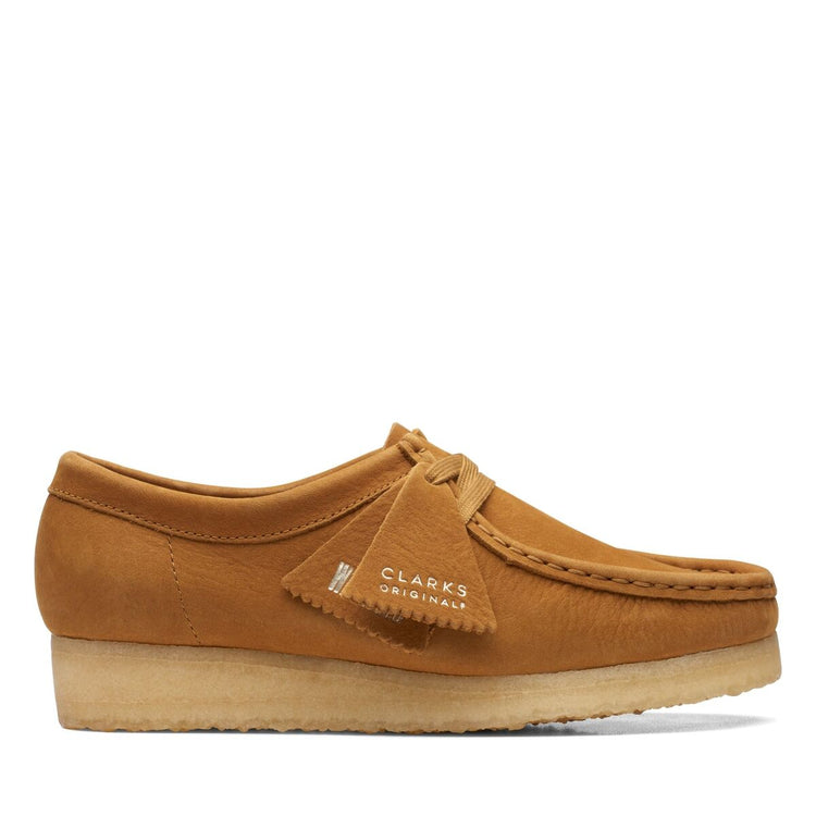 Clarks Women's Wallabee Oakmoss Nubuck 26169923 - APLAZE