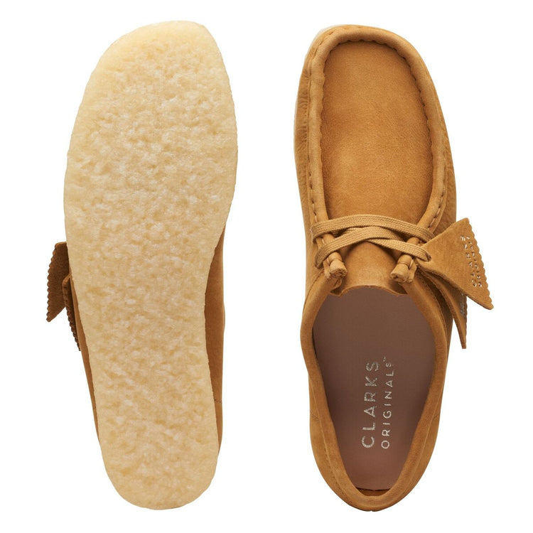 Clarks Women's Wallabee Oakmoss Nubuck 26169923 - APLAZE