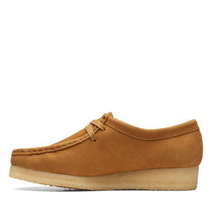 Clarks Women's Wallabee Oakmoss Nubuck 26169923 - APLAZE