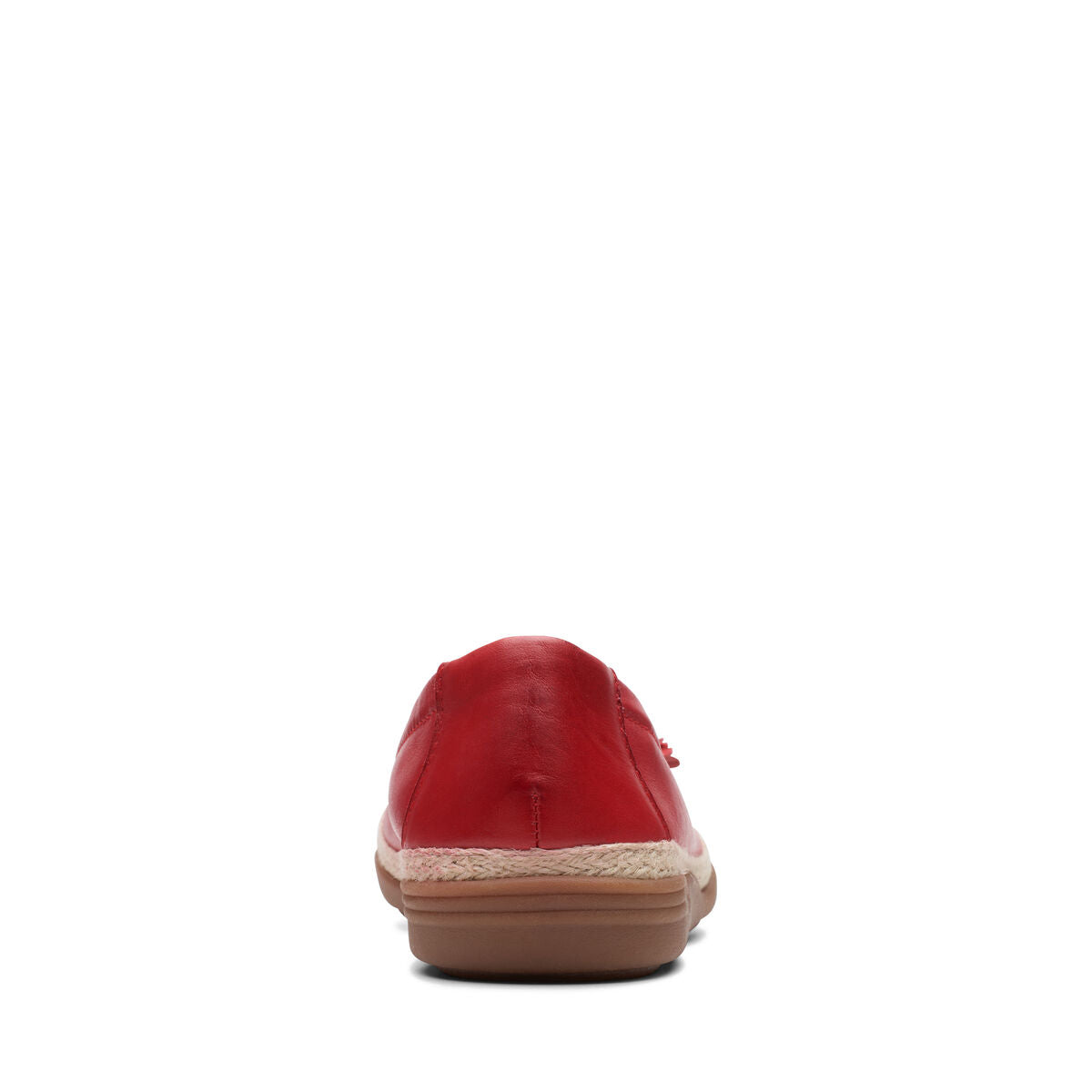 Clarks Women's Elaina Jade Cherry Red Leather 26171189