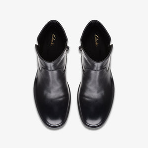 Clarks Women's Valvestino Lo Black Leather 26171833 - APLAZE