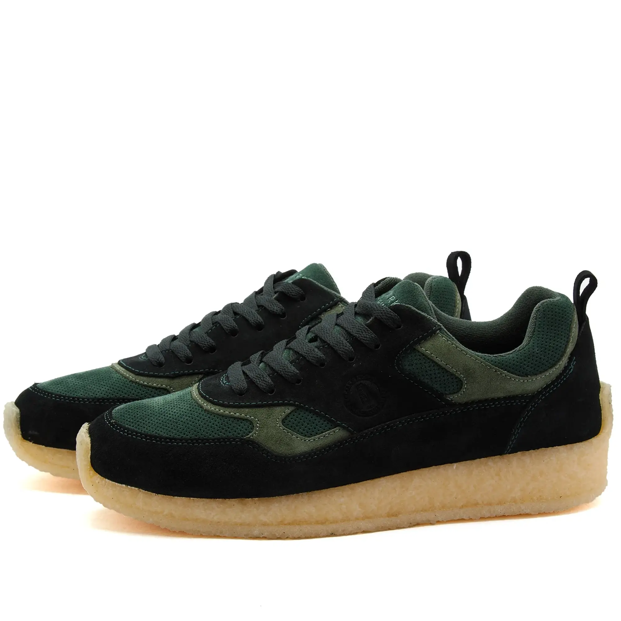 Clarks Men's Lockhill Dark Green Combi 26173374