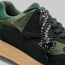Clarks Men's Lockhill Dark Green Combi 26173374