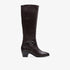 Clarks Women's Emily2 Sky Dark Brown Leather Boot 26174084