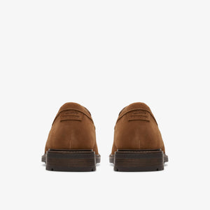 Clarks Men's Un Shire Step Cola Suede 26174581 - APLAZE