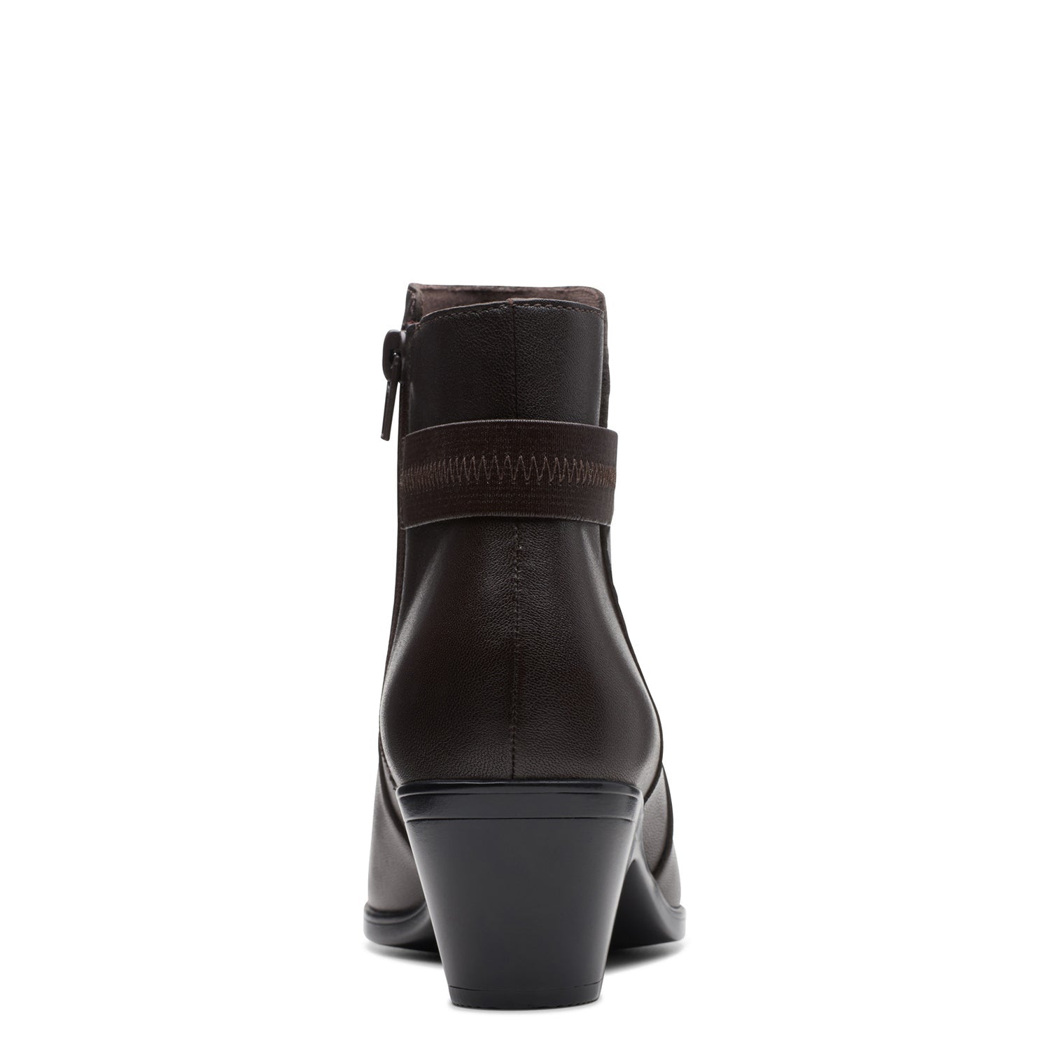 Clarks Women's Emily 2 Holly Boot Dark Brown Lea 26175032 - APLAZE
