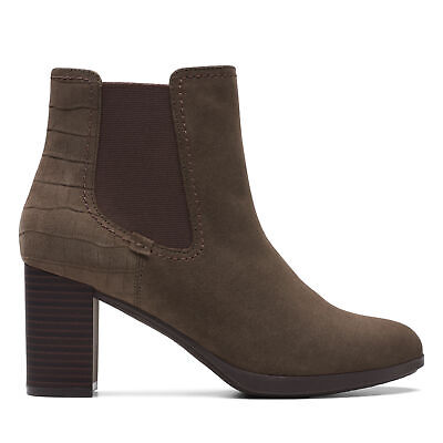 Clarks Women's Bayla Rose Slate Suede 26175165