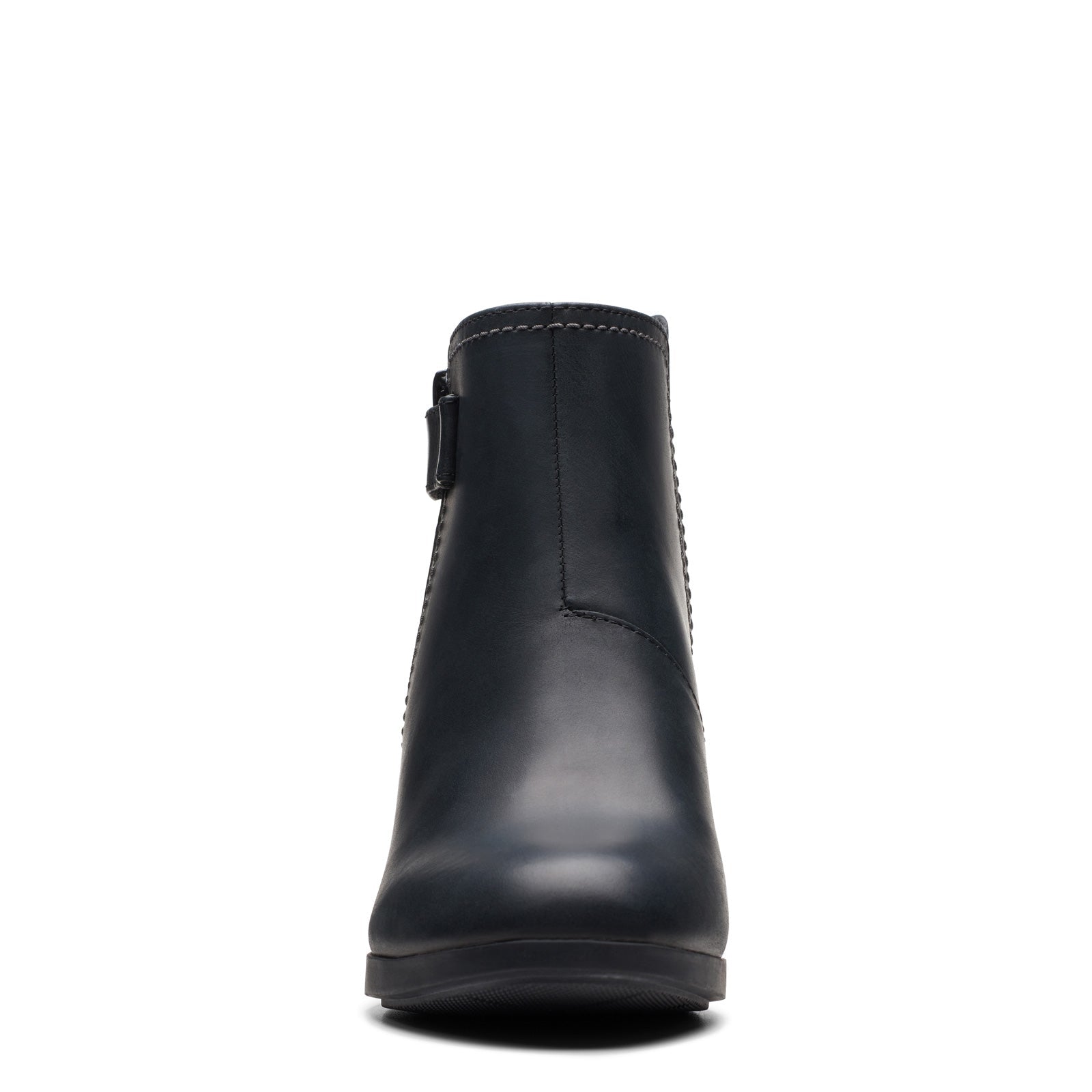 Clarks Women's Bayla Glow Black Oily Lea 26175972