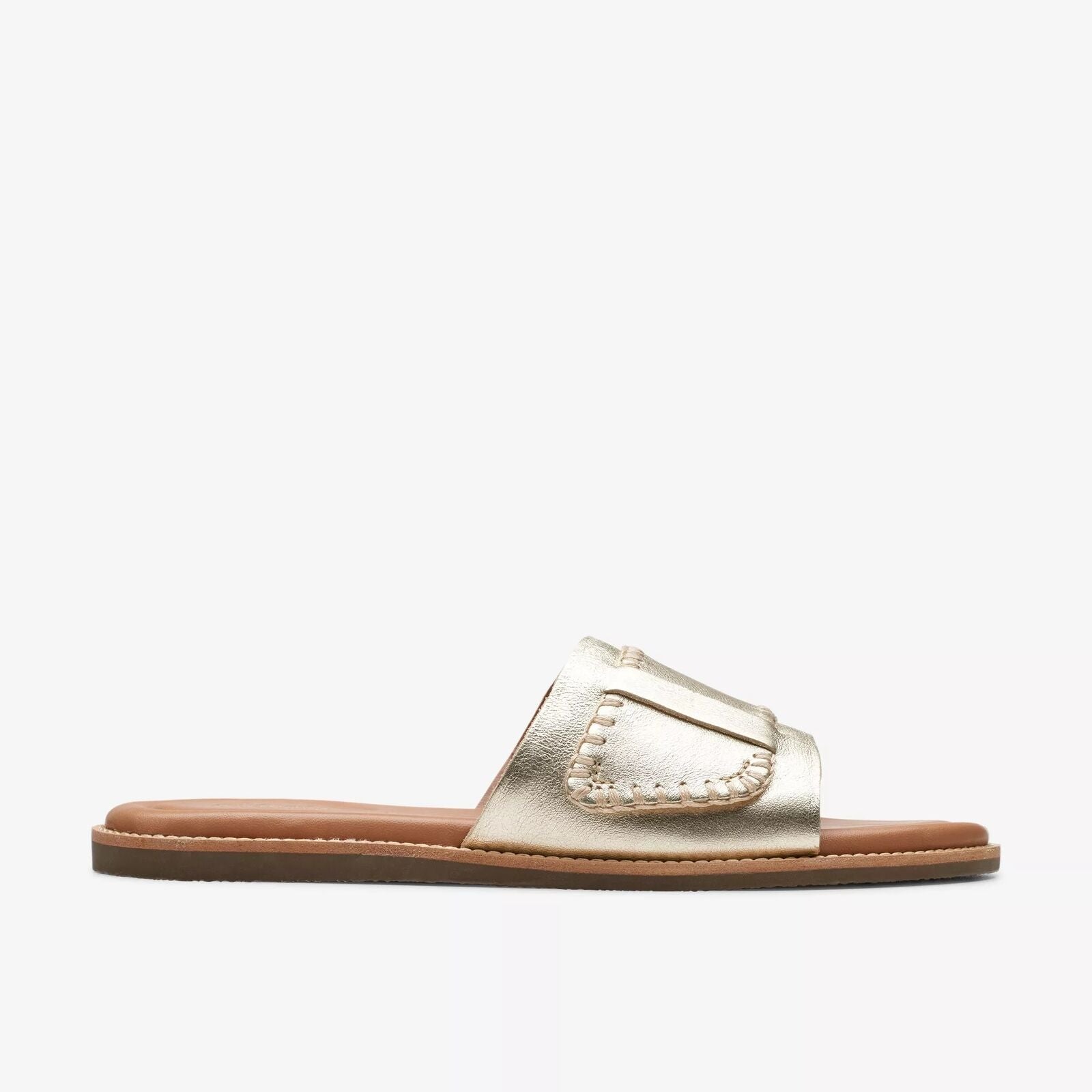 Clarks Women's Maritime Mule Champagne Lea 26176400
