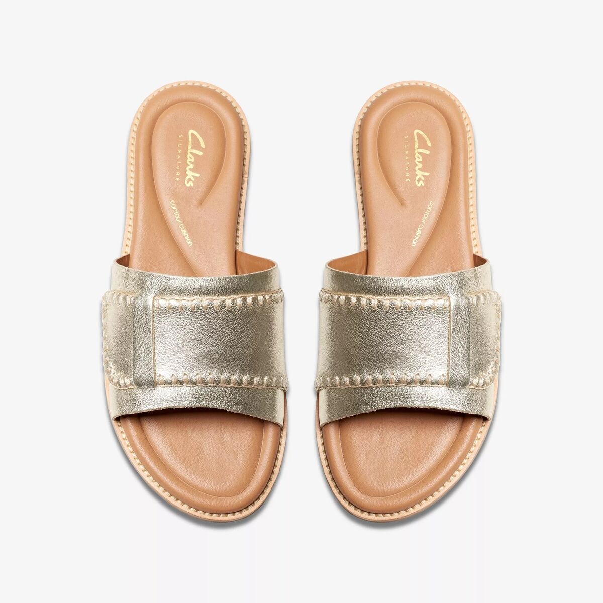 Clarks Women's Maritime Mule Champagne Lea 26176400
