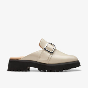 Clarks Women's Stayso Free Ivory Leather 26176515 - APLAZE