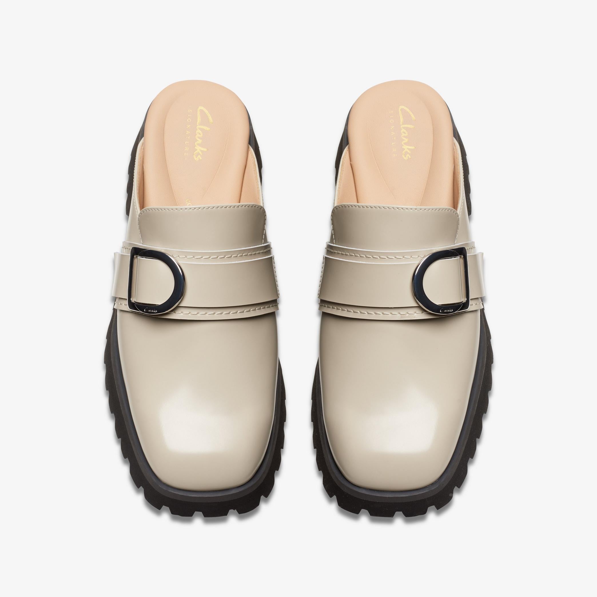 Clarks Women's Stayso Free Ivory Leather 26176515 - APLAZE