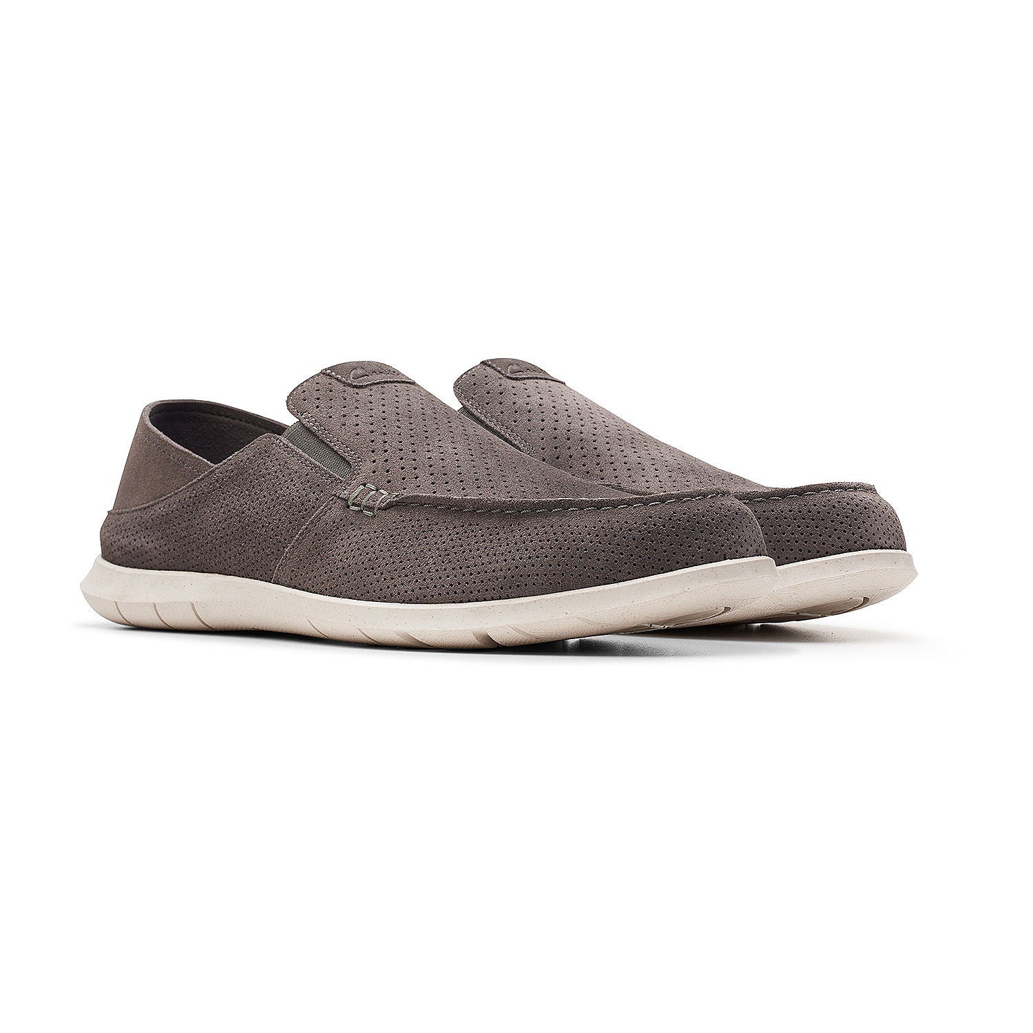 Clarks Men's Flexway Easy Dark Grey Suede 26176947