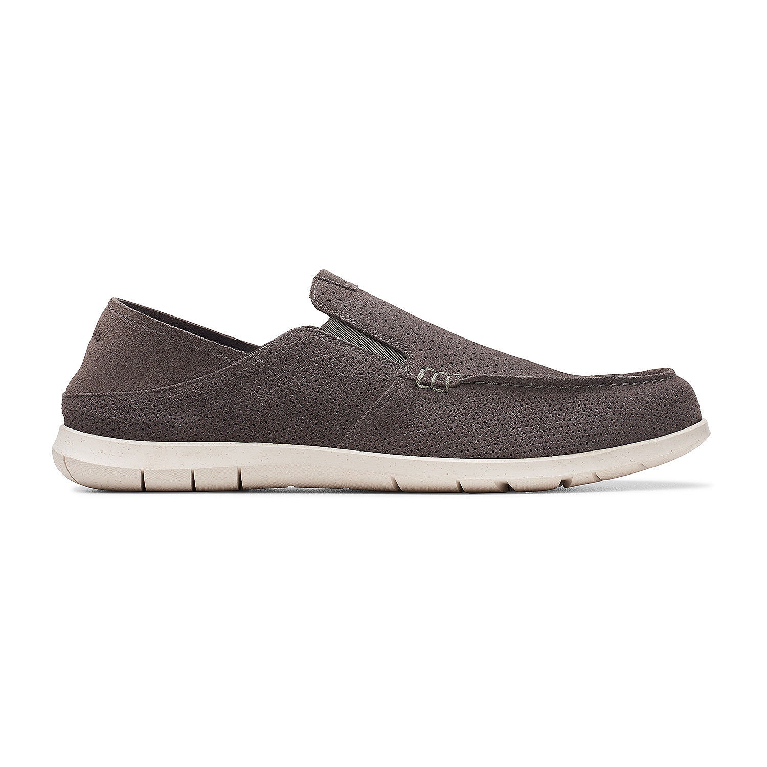 Clarks Men's Flexway Easy Dark Grey Suede 26176947