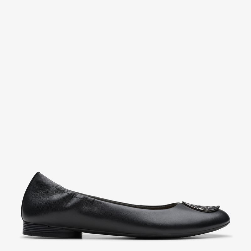 Clarks Women's Loreleigh Ave Black Leather 26177372