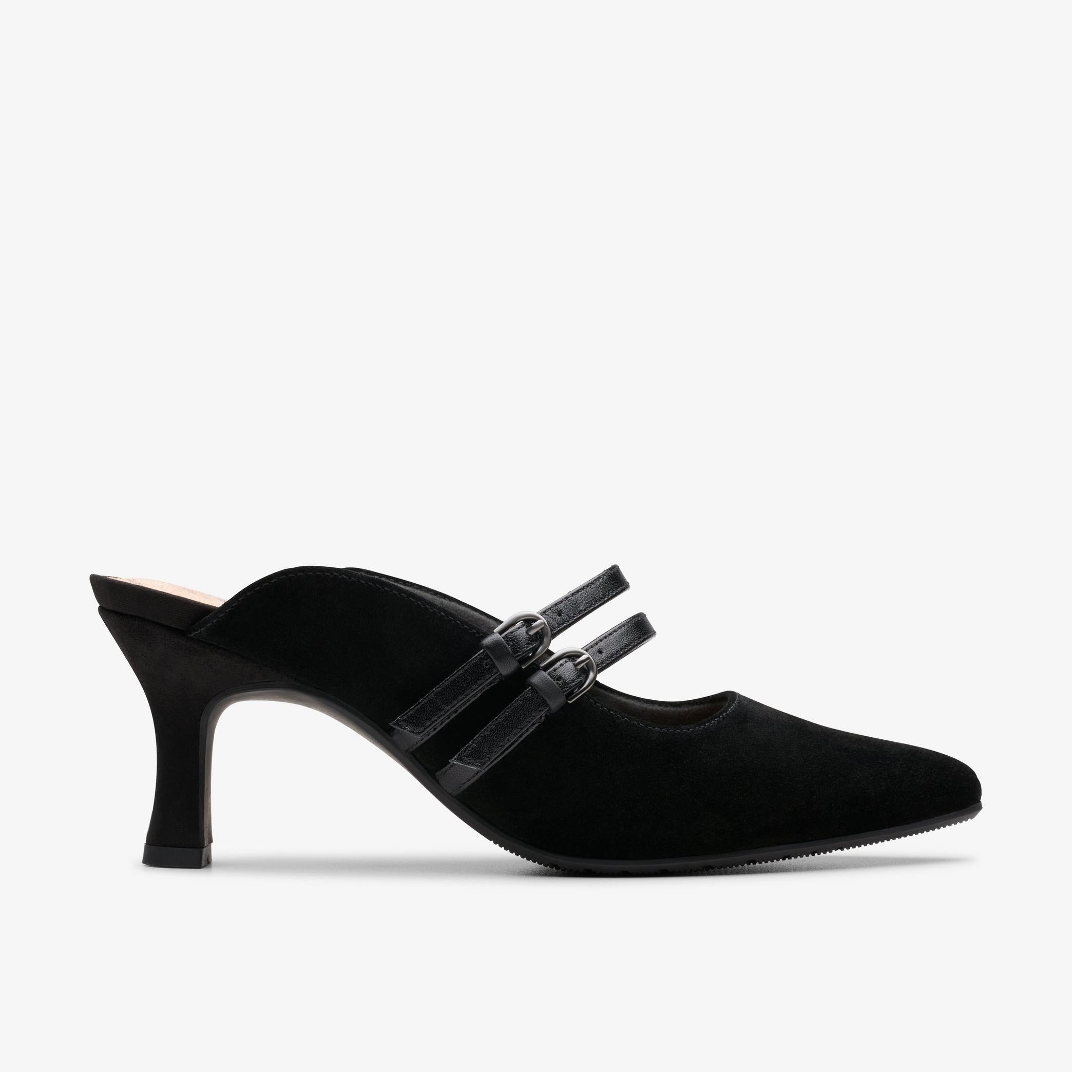 Clarks Women's Kataleyna Eve Black Suede 26180021