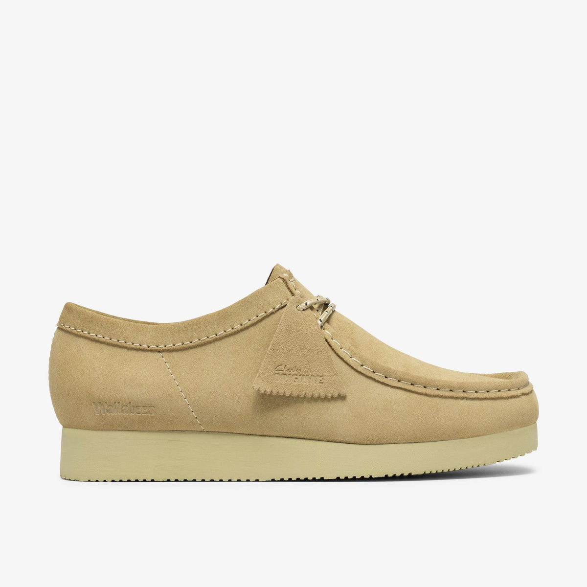 Clarks Originals Men's Wallabee Lite Maple Suede 26327369 - side view