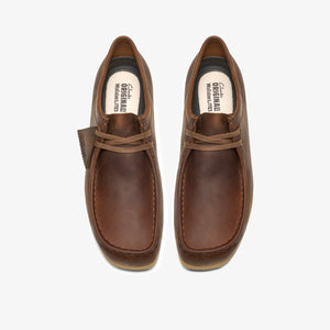 Clarks Originals Men's Wallabee Lite Beeswax Leather 26327581 - detail view