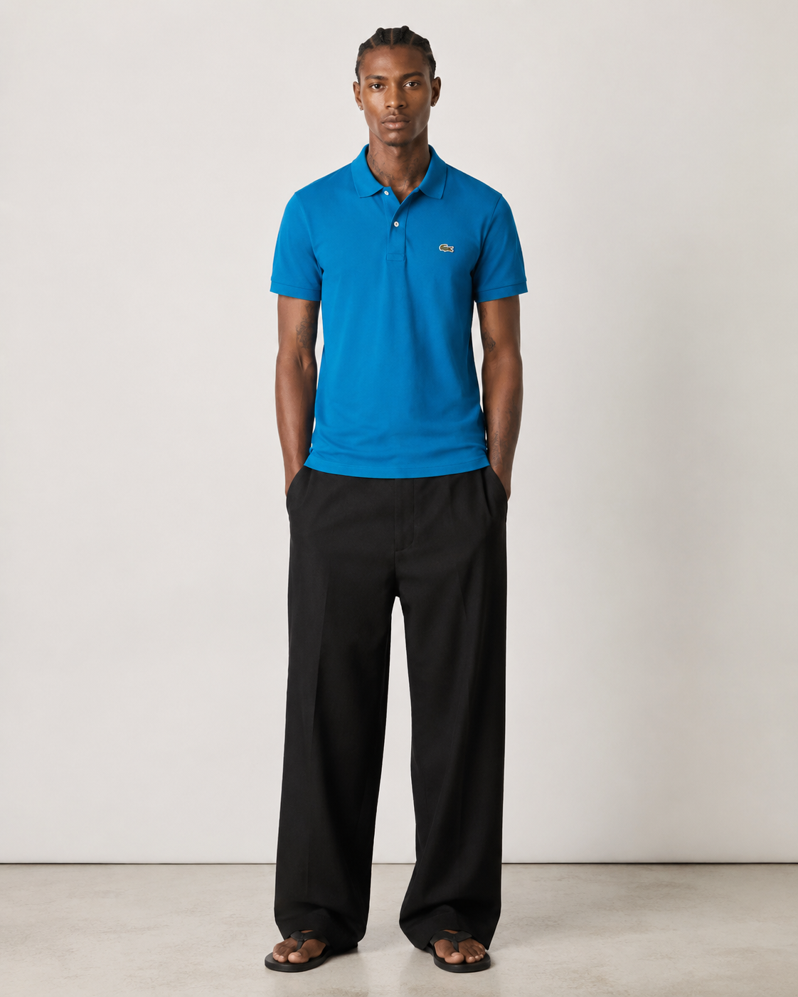 Lacoste Mens Petit Pique Slim Fit Polo Shirt Willo PH4012 YZW