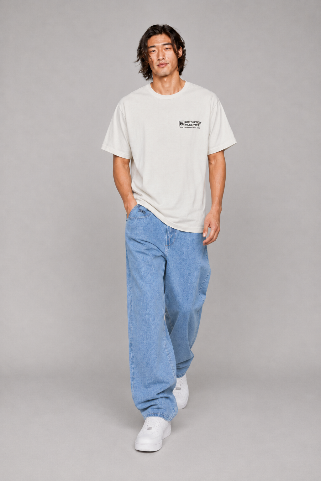 OBEY OBEY Devices Pigment Vintage White 167924326 VWH
