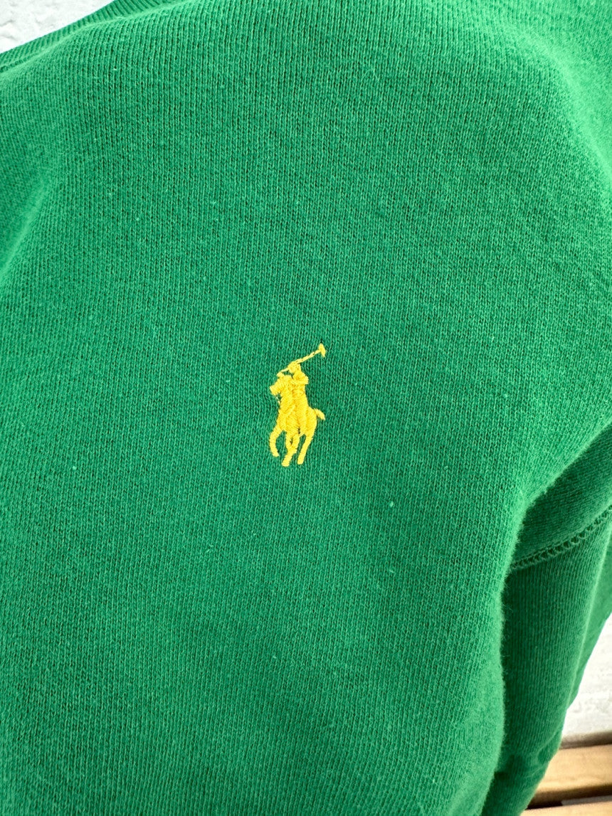 Polo Ralph Lauren Women's Fleece Crewneck Sweatshirt Green 323799359012 B5