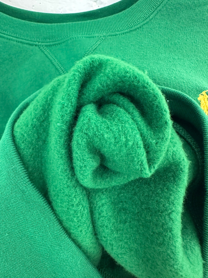 Polo Ralph Lauren Women's Fleece Crewneck Sweatshirt Green 323799359012 B5