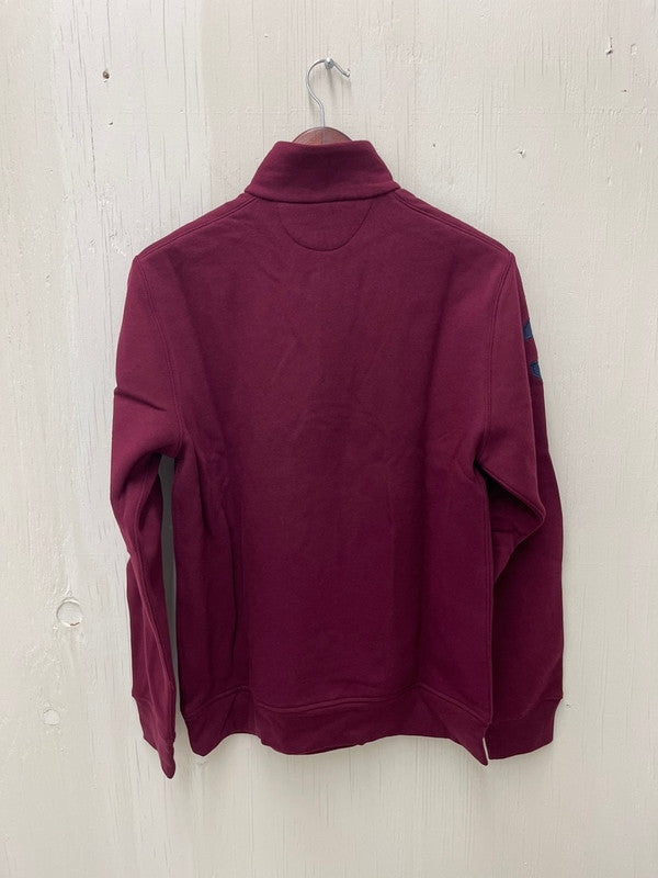 Polo Ralph Lauren Girls Big pony Half Zip Up Sweater Red 323854464003 B7