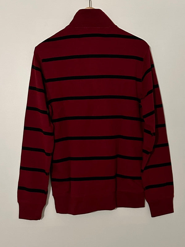 Polo Ralph Lauren Girls Striped Cotton Interlock Pullover Red Multi 323898994007 B7