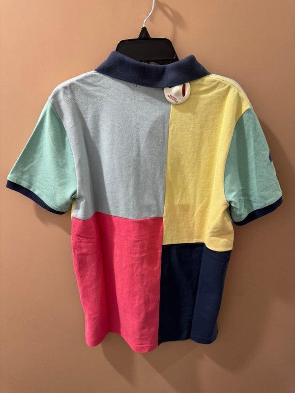 Polo Ralph Lauren Girls Color-Block Polo Shirt Pred Multi 323934186001 B8