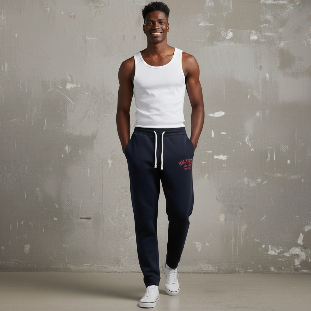 Tommy Hilfiger Men's Jogger Pant Navy 09T4451 411