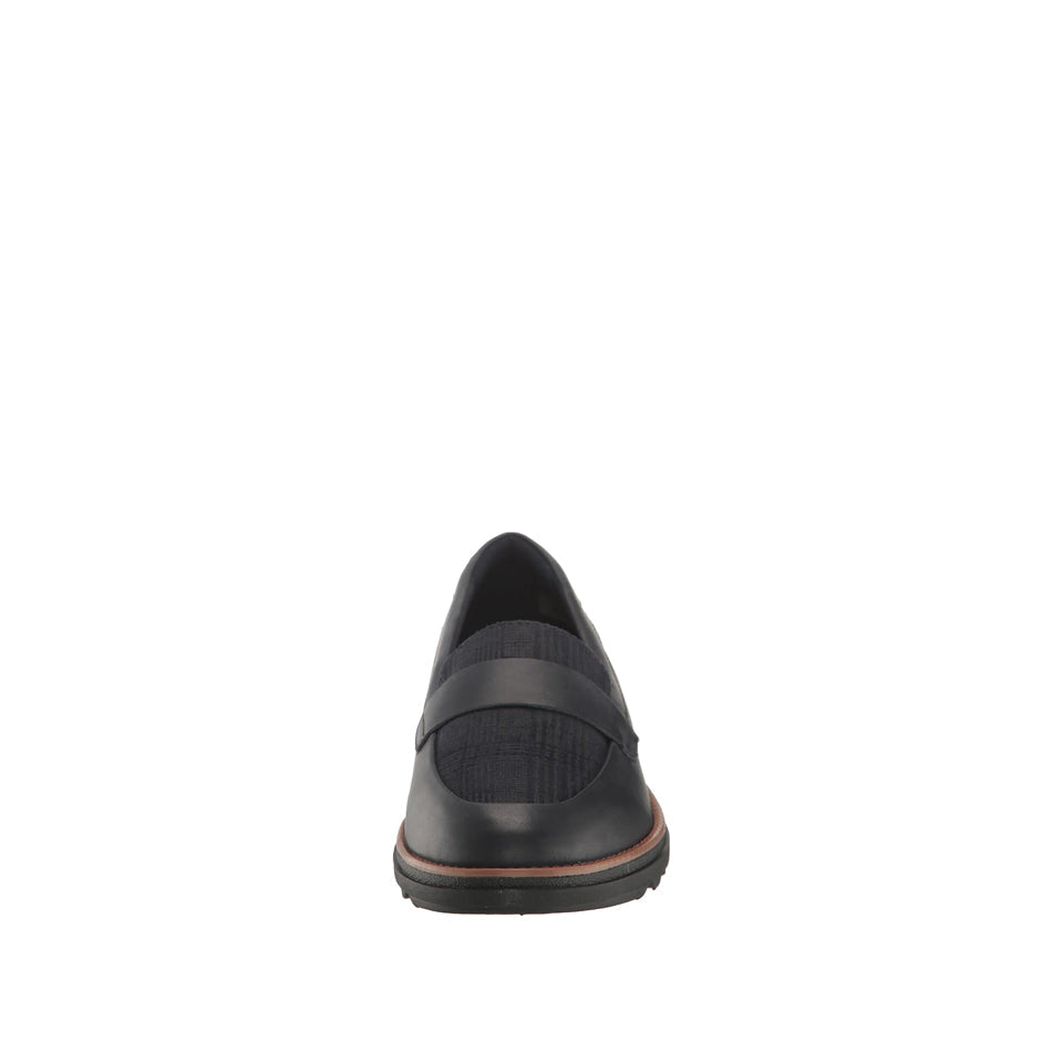Clarks Women's Sharon Gracie Navy Combi Leather 26175574