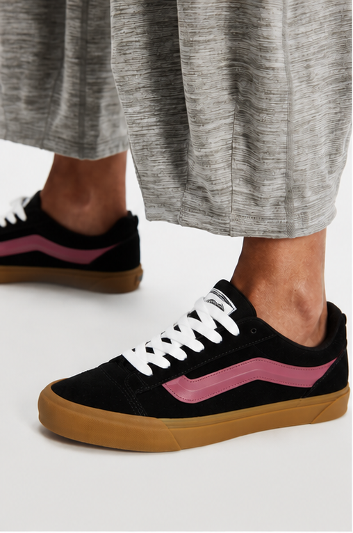 Vans Knu Skool Vintage Suede Black/Multi VN000D6CBMV
