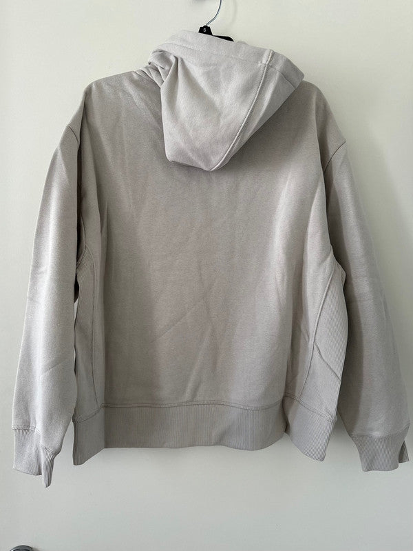 Calvin Klein Men's Archive Fleece Hoodie Silver Cloud 40HM256 102 - APLAZE