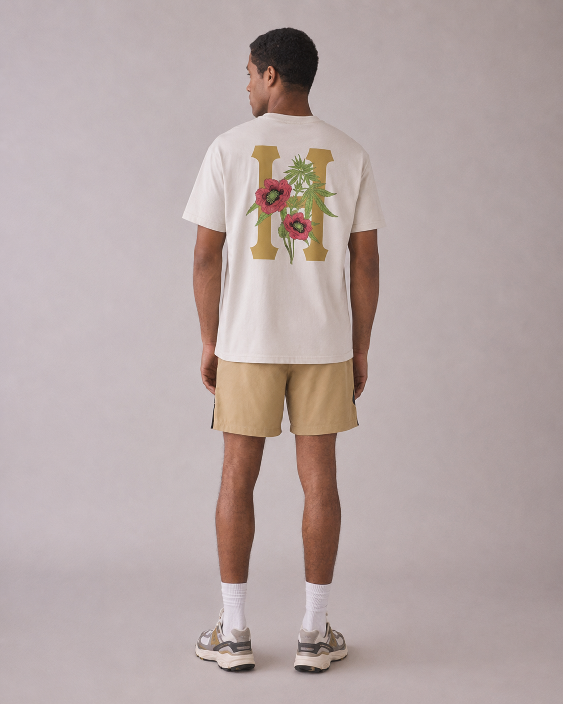 HUF  Planta Classic H Short Sleeve T-Shirt Unbleached TS01193